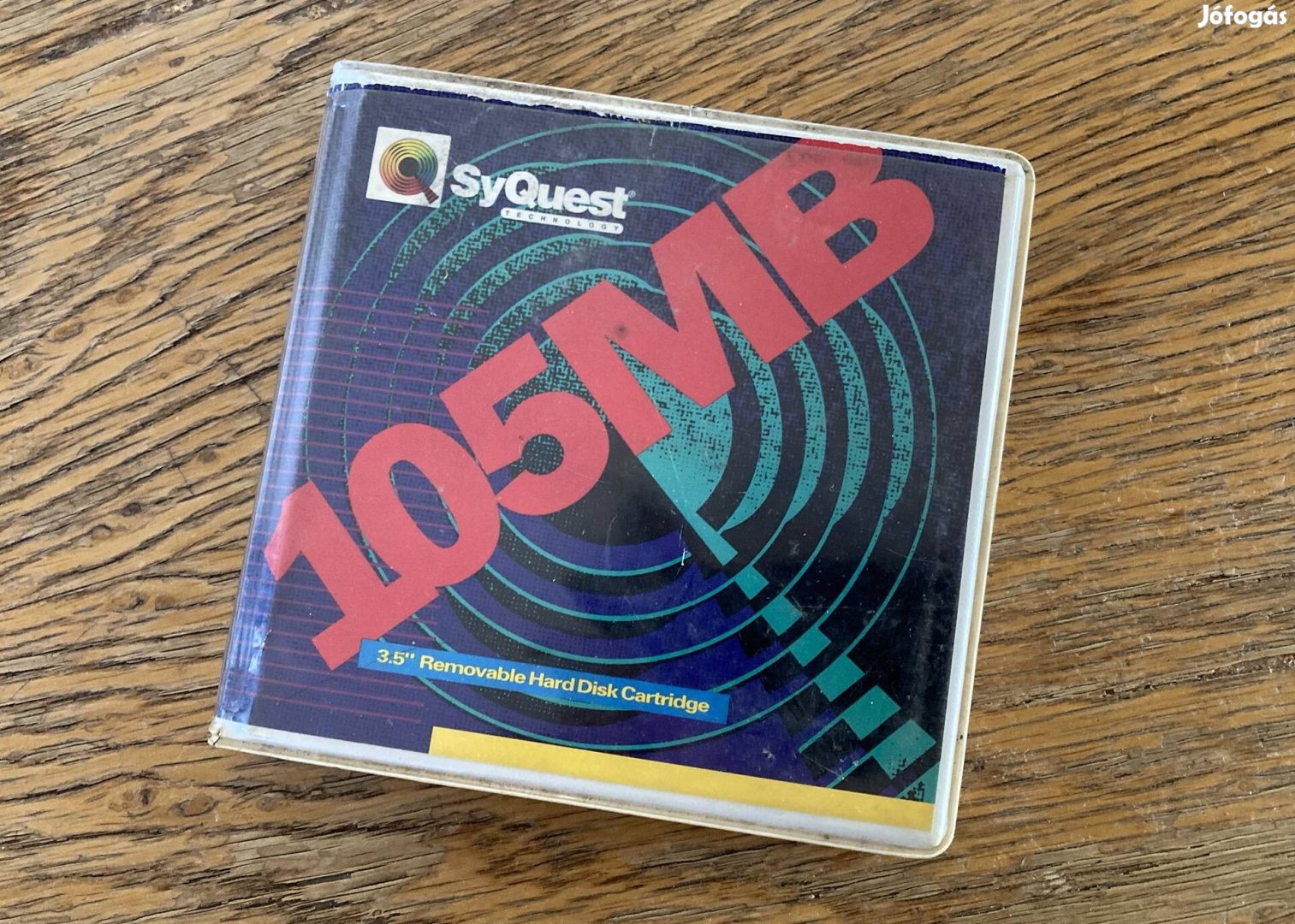 Syquest 105 MB 3.5" Removable Hard Disc Cartridge - adattároló
