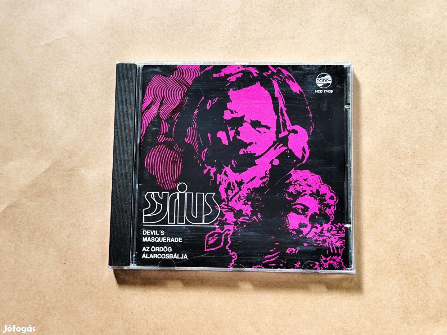 Syrius - Devil's Masquerade = Az Ördög Álarcosbálja CD 1993. GONG