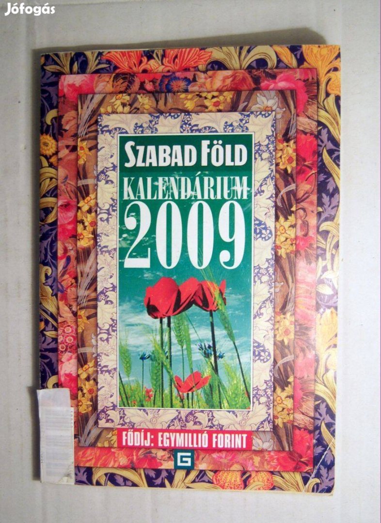 Szabad Föld Kalendárium 2009 (szétesik) 5kép+tartalom