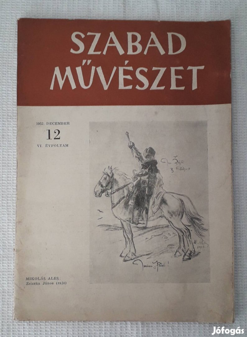 Szabad Művészet újság könyv