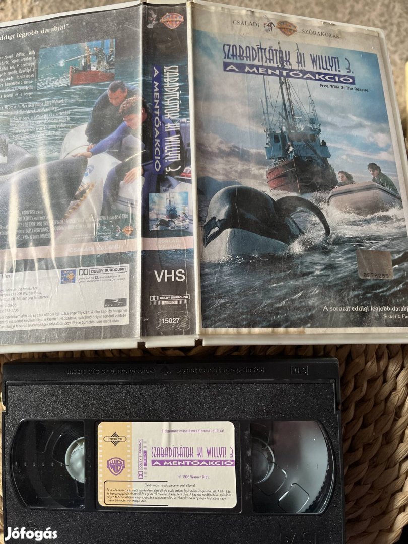 Szabadítsátok ki willyt 3 vhs