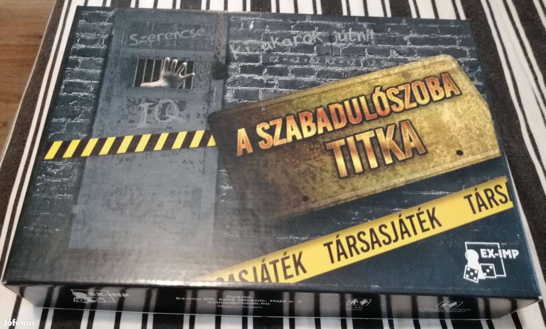 Szabadulószoba titka társasjáték