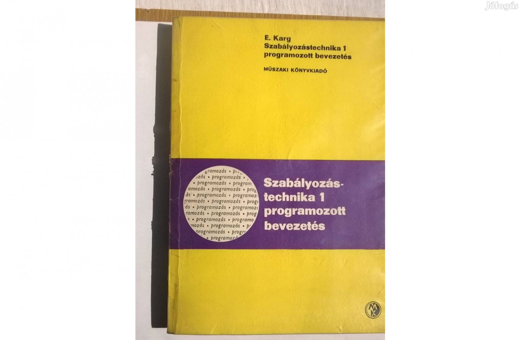 Szabályozástechnika 1 : Programozott bevezetés - E. Karg