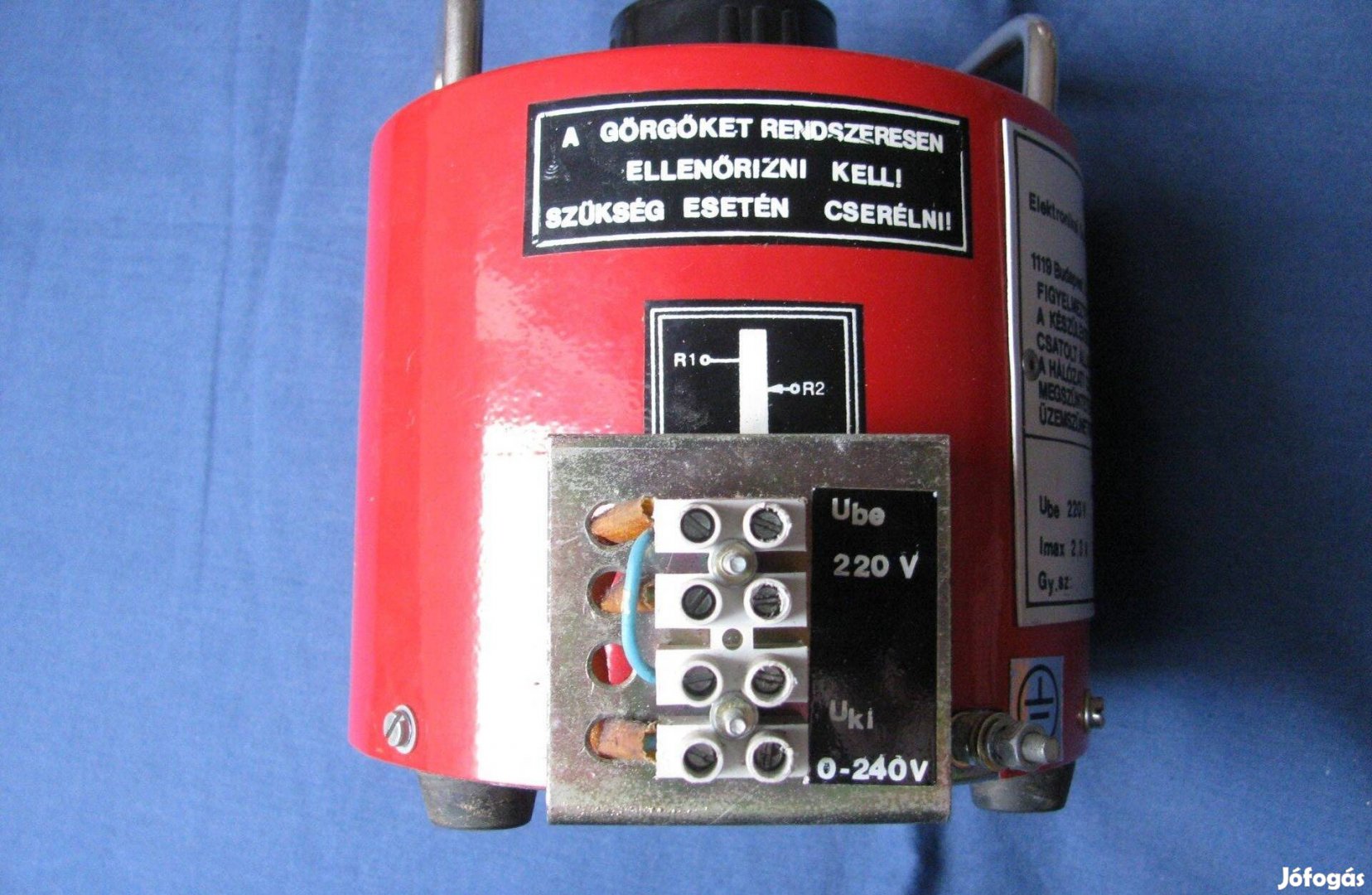 Szabályozható toroid transzformátor, gyakorlatilag új Ajánlat?