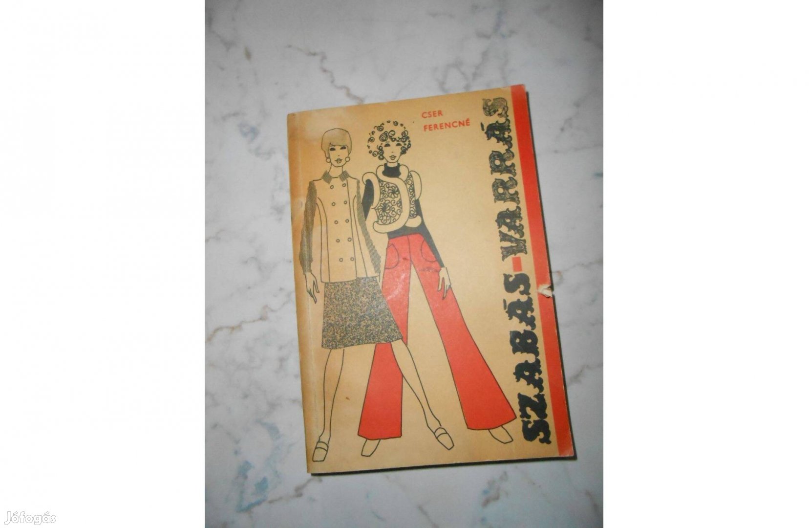 Szabás-varrás c. könyv eladó