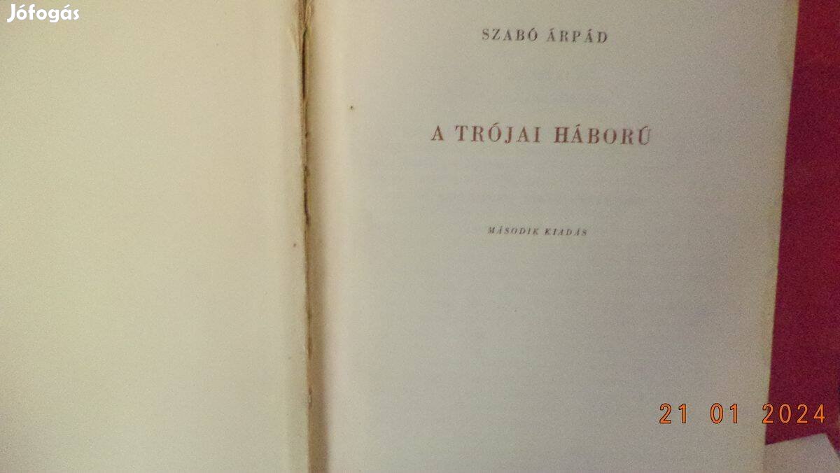 Szabó Árpád: A Trójai háború