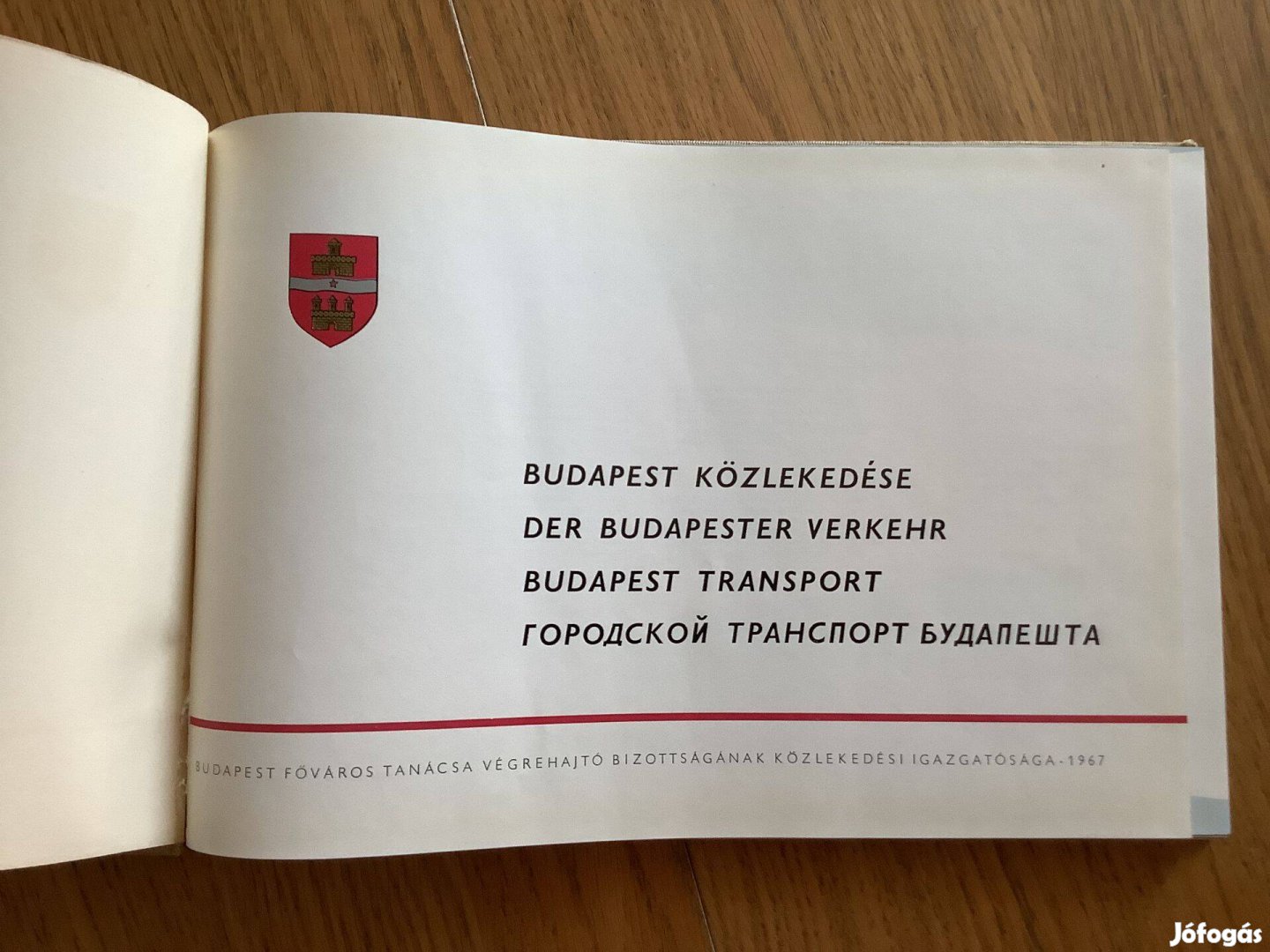 Szabó Dezső (szerk.): Budapest közlekedése / Der Budapester Verkehr /