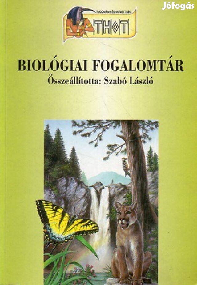 Szabó László: Biológiai fogalomtár c. könyv eladó