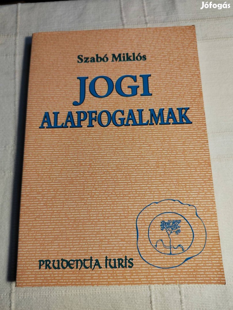 Szabó Miklós: Jogi alapfogalmak