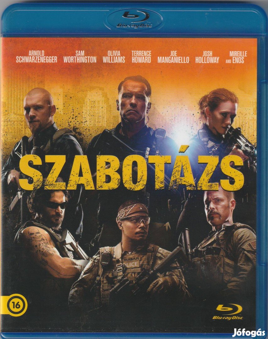 Szabotázs Blu-Ray