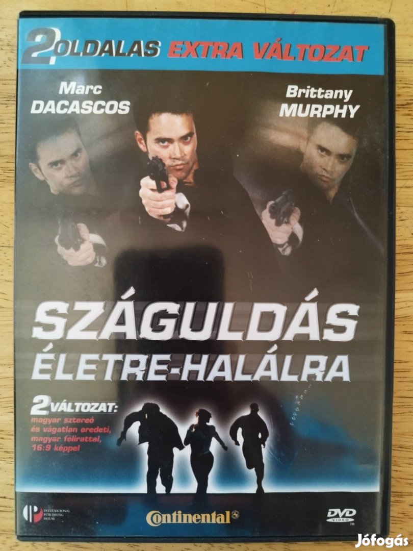 Száguldás életre - halálra újszerű dvd Marc Dacascos 