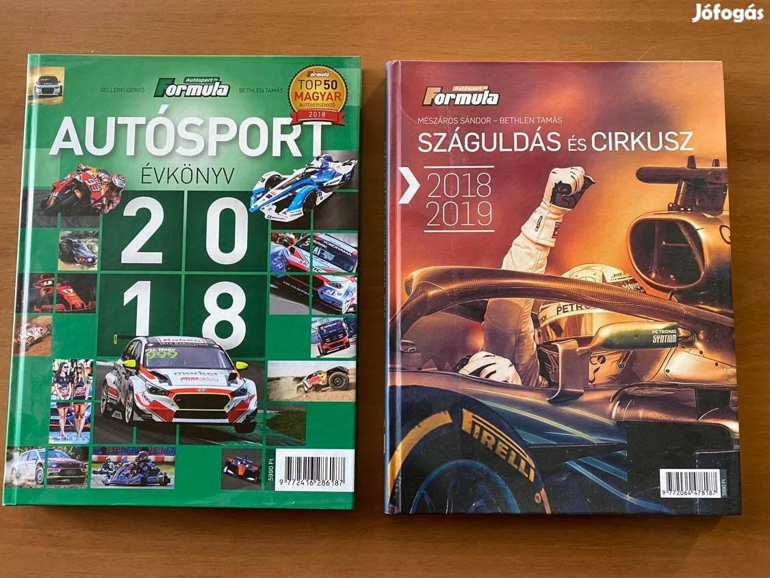 Száguldás és Cirkusz 2018-2019, Autósport Évkönyv 2018