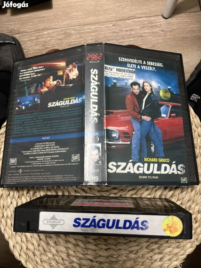 Száguldás vhs m