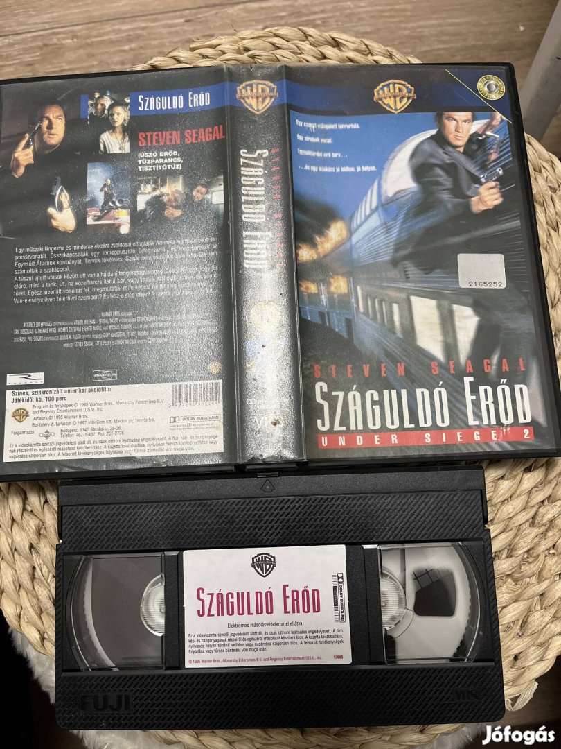 Száguldó erőd vhs