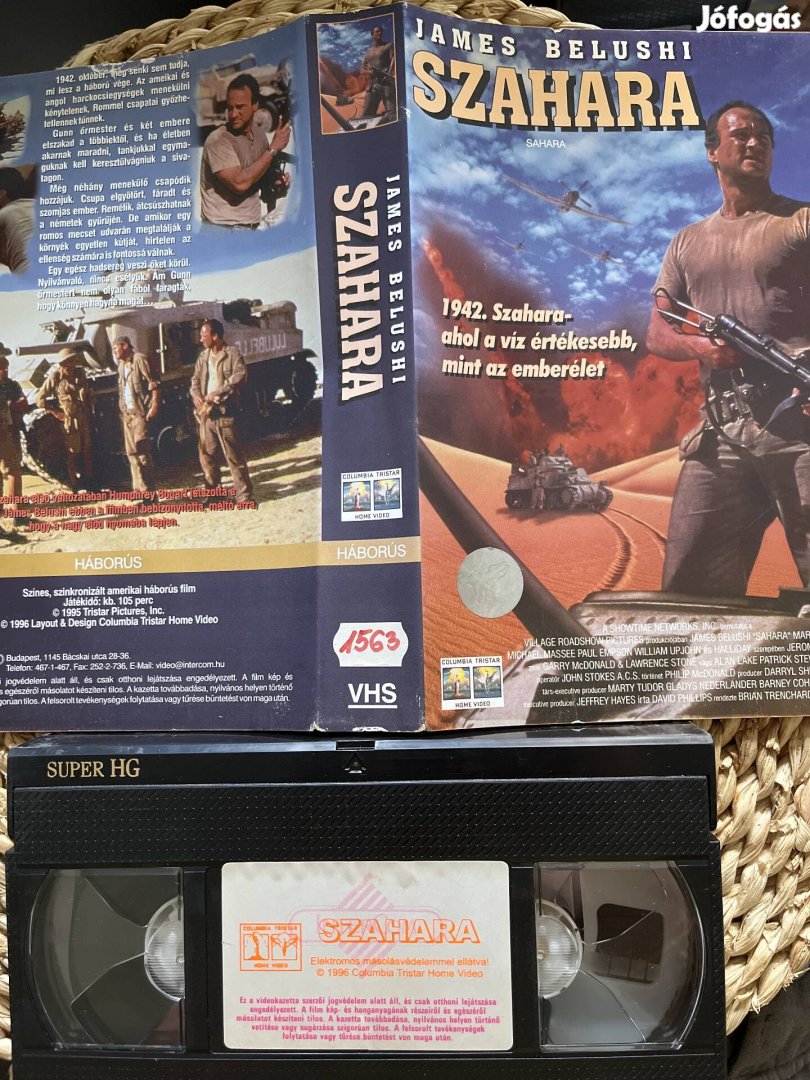 Szahara vhs.  