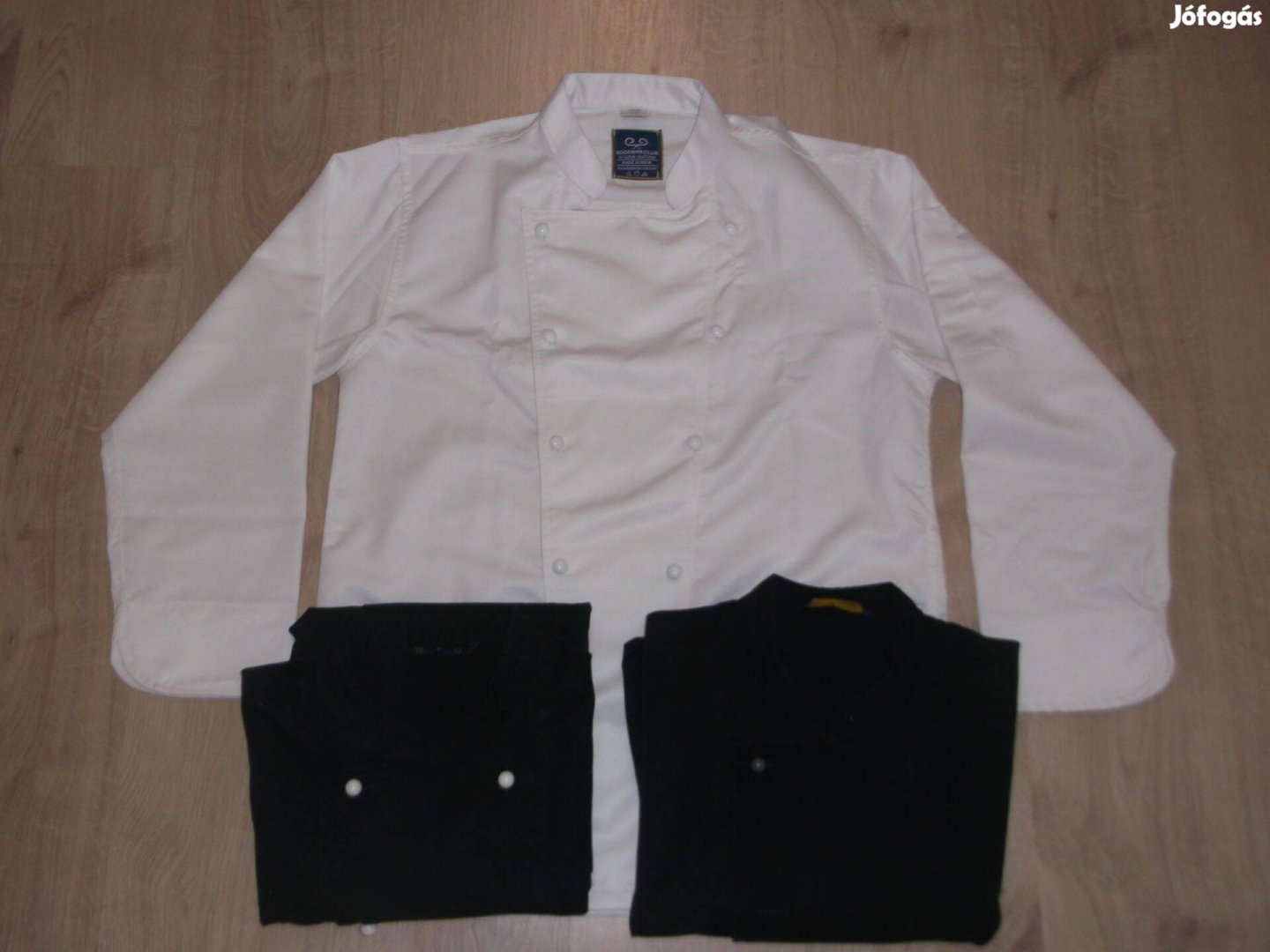 Szakács kabát,M es méret, 3 db