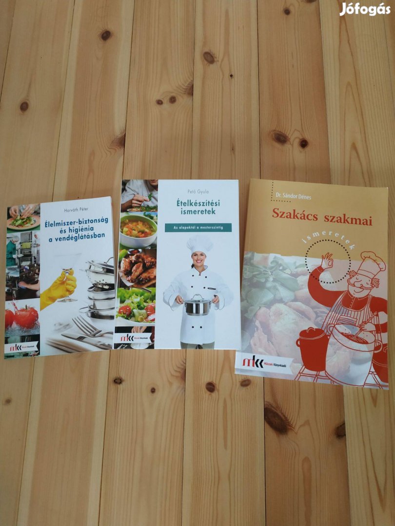 Szakács szakmai tankönyvek