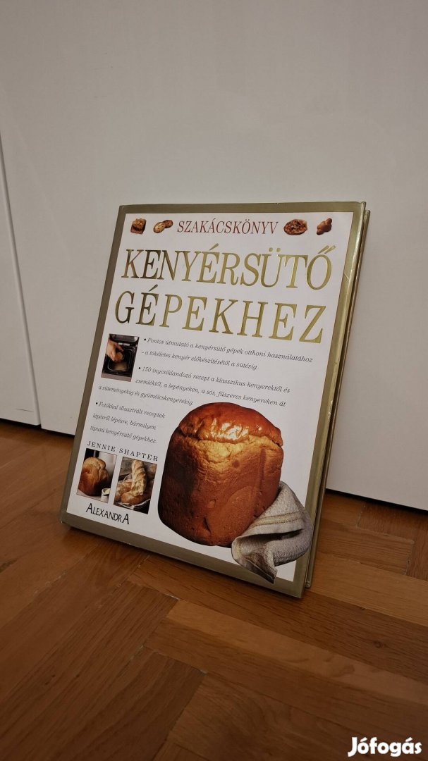 Szakácskönyv kenyérsütő gépekhez