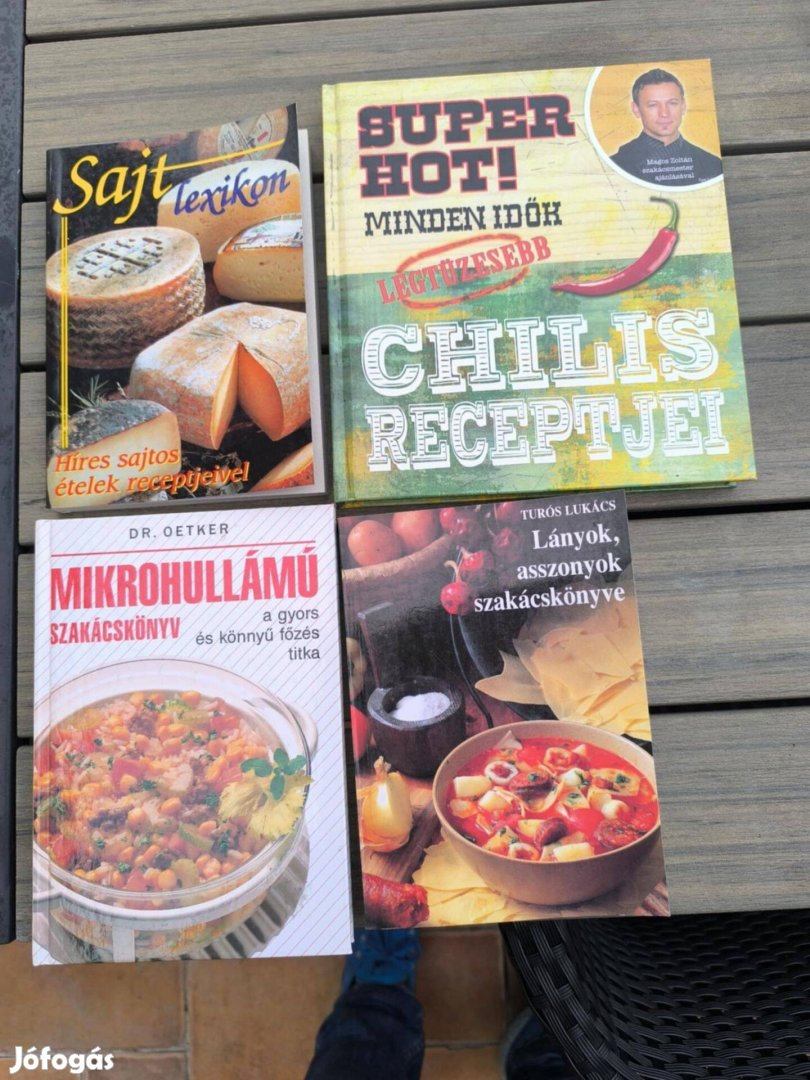 Szakácskönyvek, receptek, főzőiskola