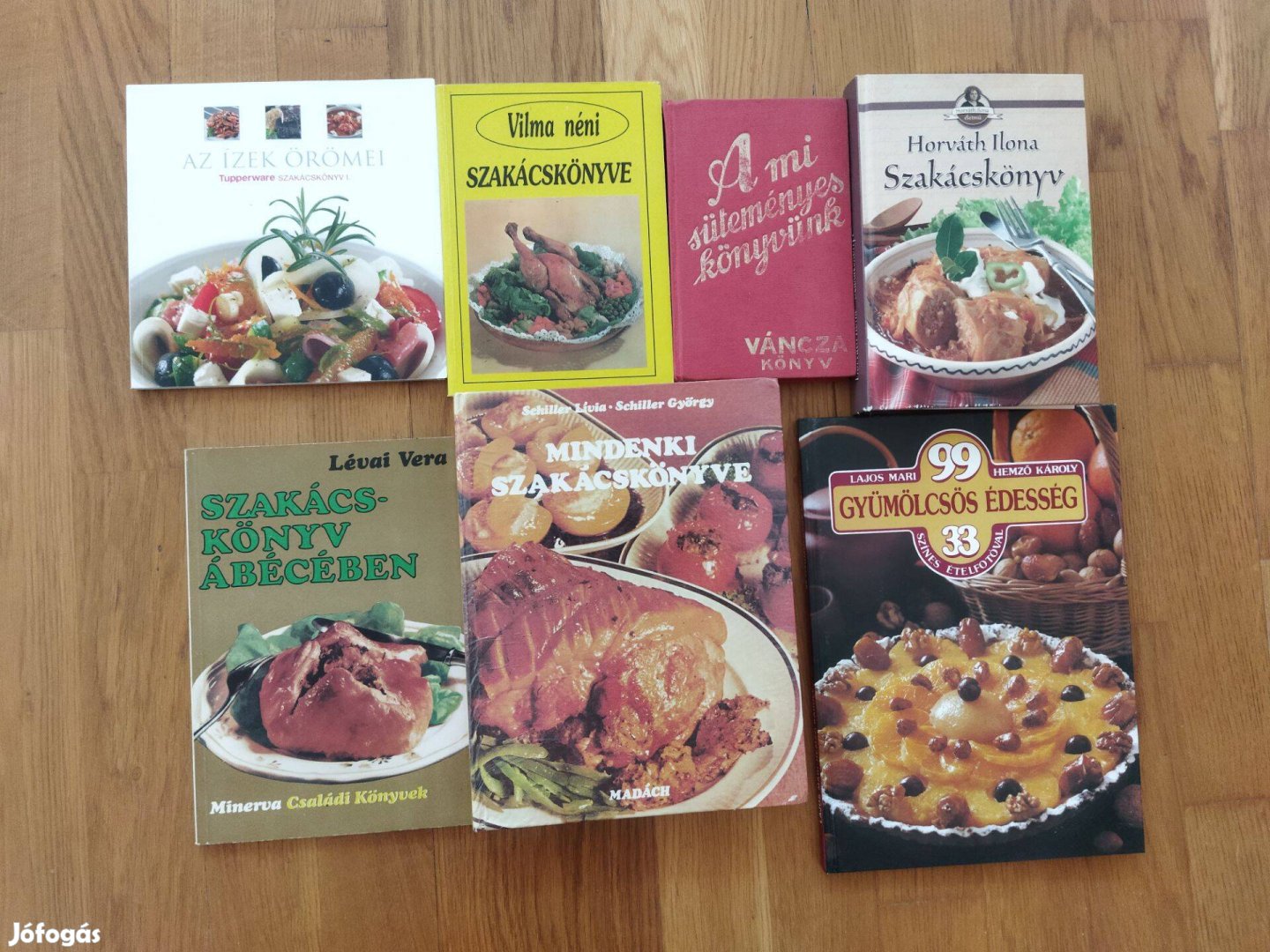 Szakácskönyvek eladók