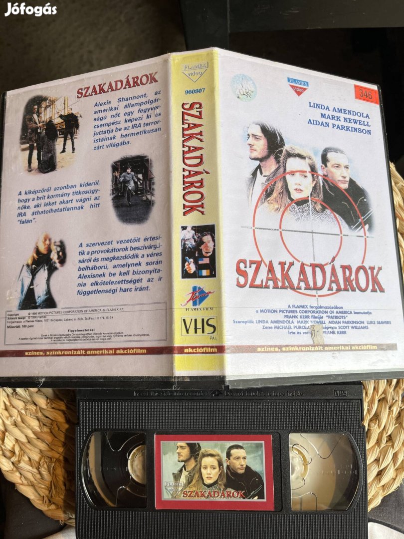 Szakadárok vhs