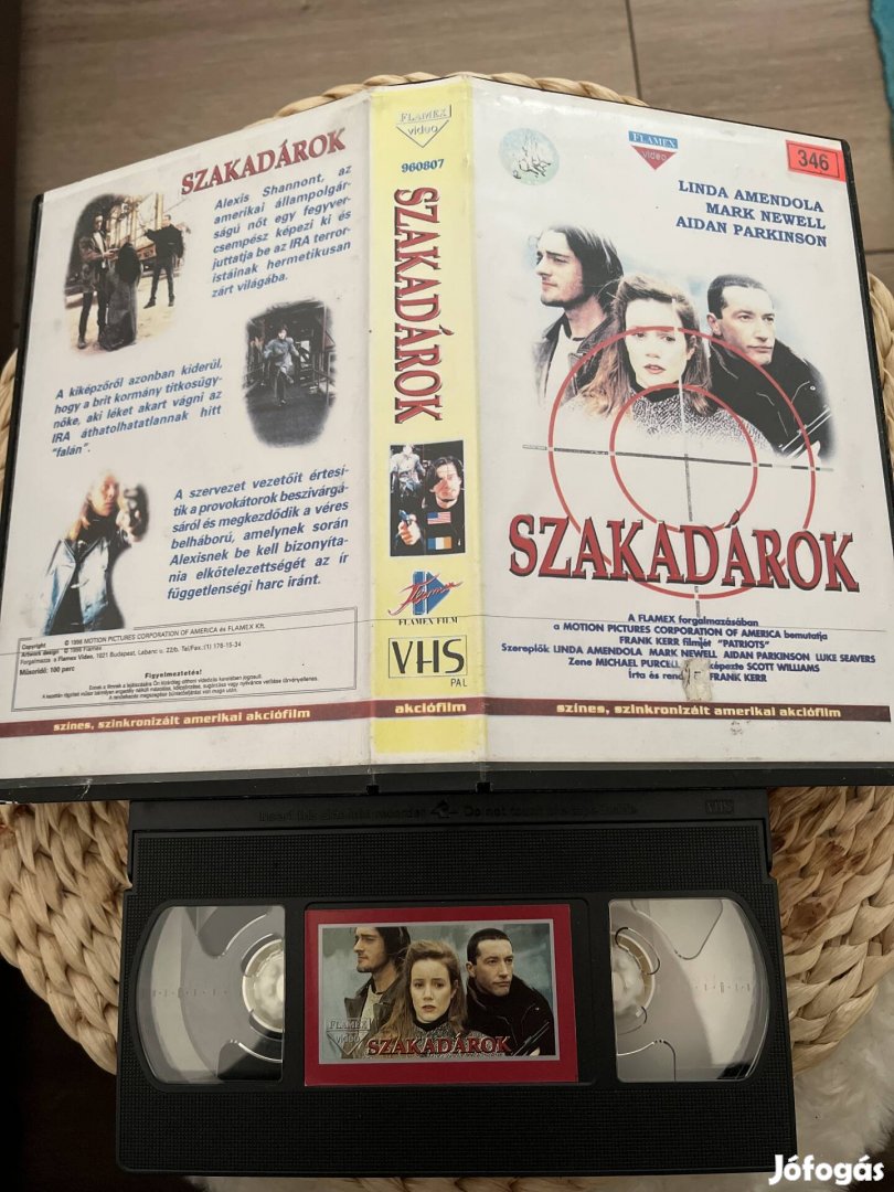 Szakadárok vhs 