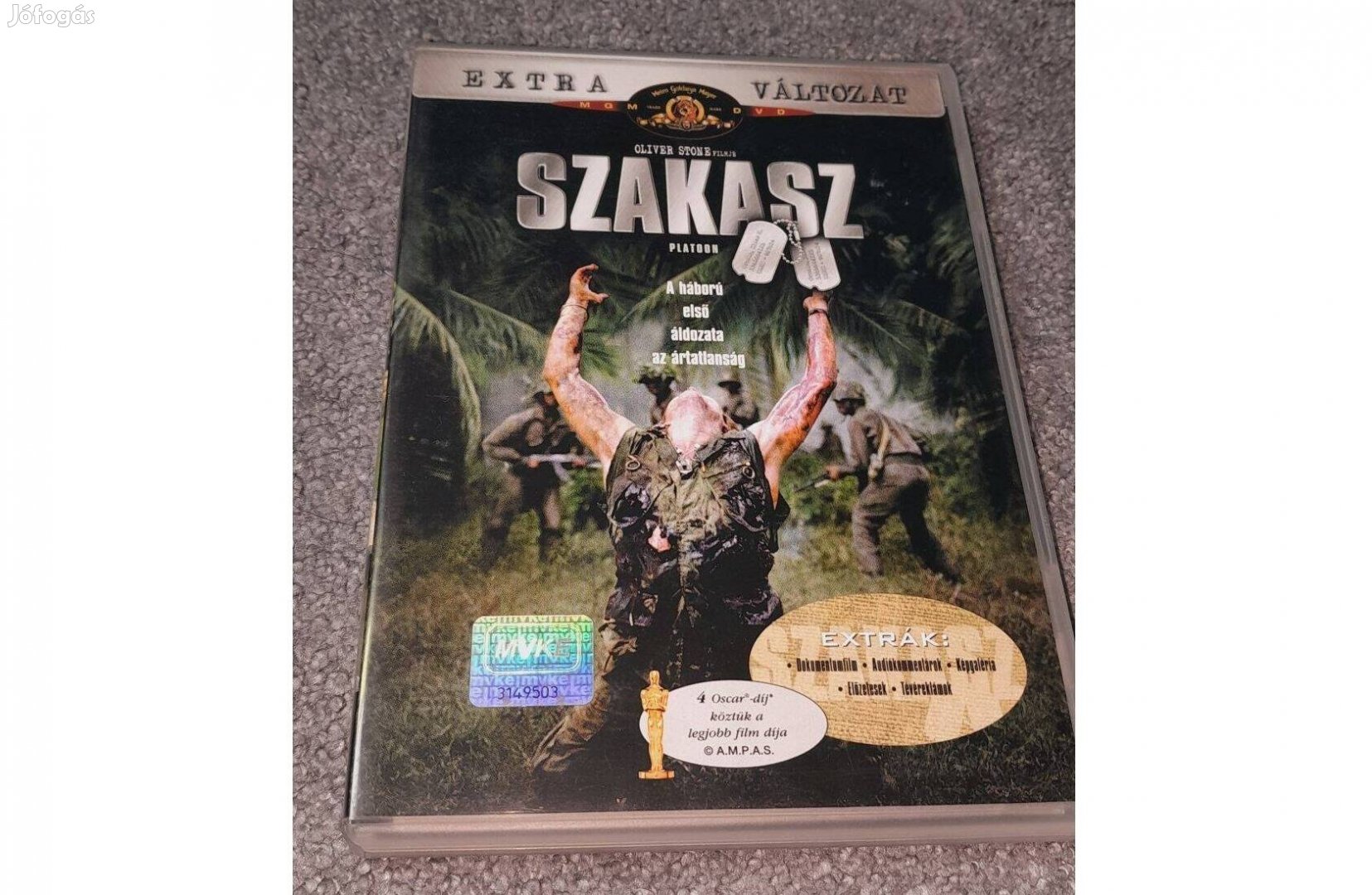 Szakasz DVD (1986) Feliratos, MGM - magyar kiadás, karcmentes lemez