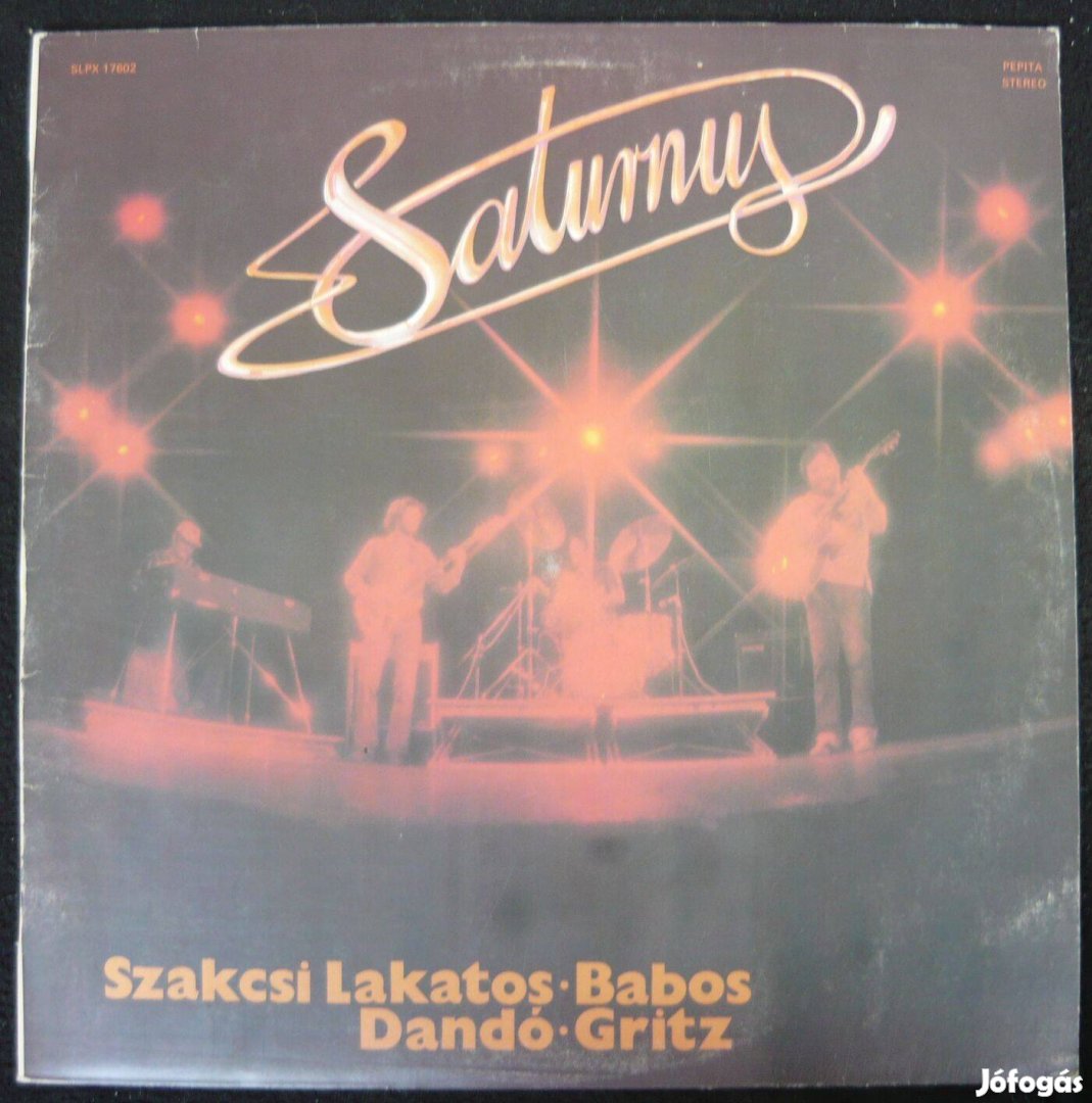 Szakcsi Lakatos-Babos-Dandó-Gritz: Saturnus (hanglemez)