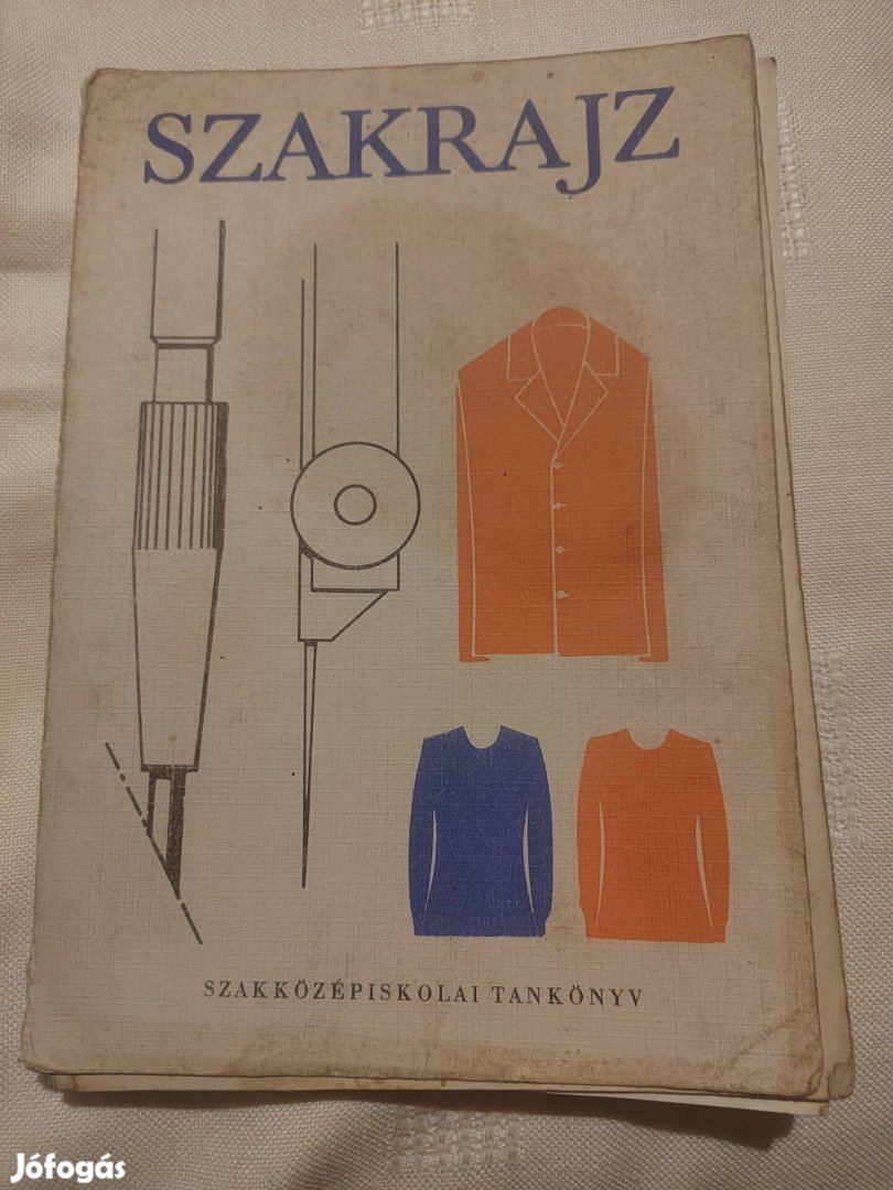 Szakrajz női ruha készítéshez könyv