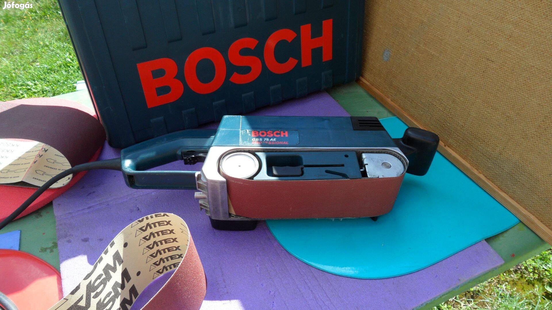 Szalagcsiszoló ipari Bosch ford. szabályzós csiszoló 750 W