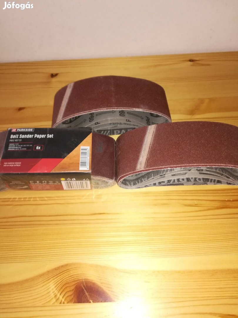 Szalagcsiszoló papír 