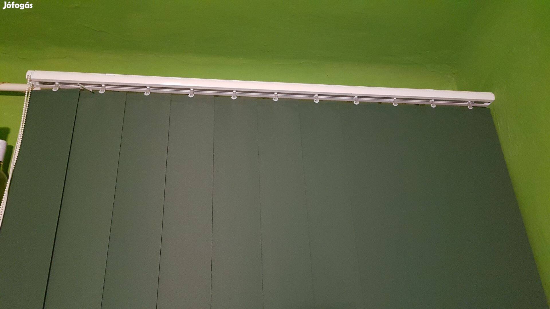 Szalagfüggöny karnis eladó 100 cm , új