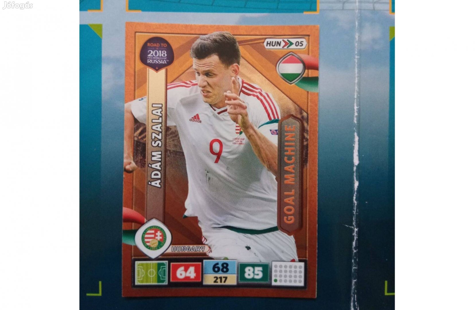 Szalai Ádám Panini Road to World Cup 2018 Goal Machine