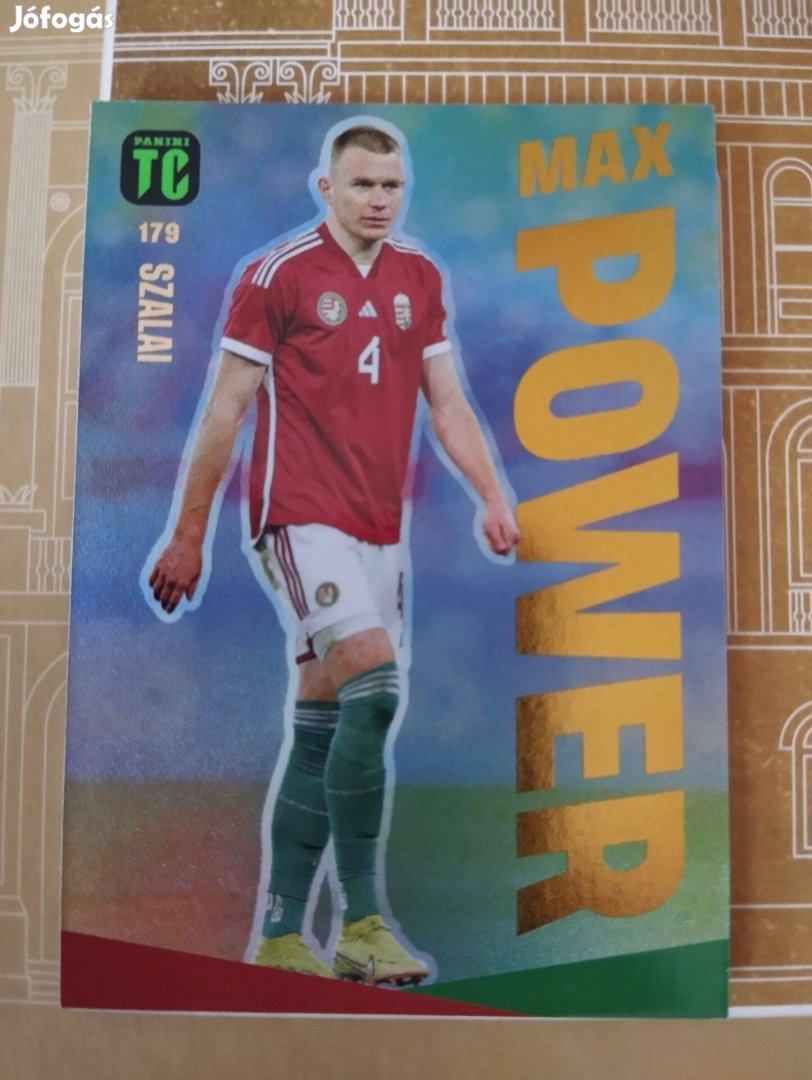 Szalai Attila (Magyarország) Max Power Top Class 2024 focis kártya