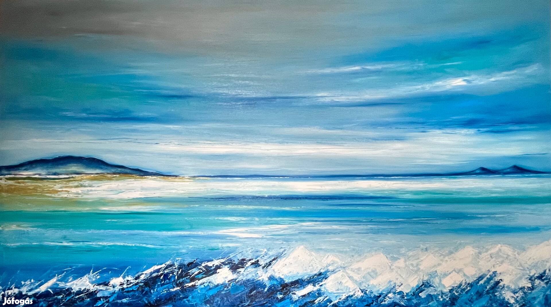 Szalai Krisztián Rianás a Balaton lélegzete 80x140cm