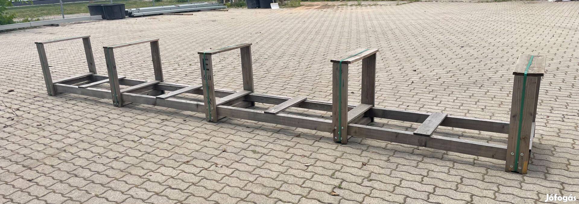 Szálanyag szállító fa kaloda