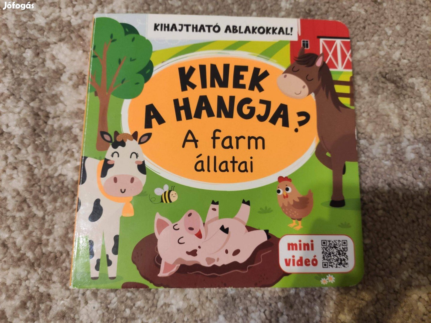 Szalay könyv kihajtható ablakokkal - Kinek a hangja - a farm állatai