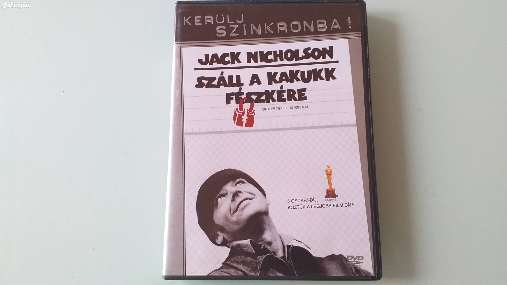 Száll a kakukk fészkére DVD film-Jack Nicholson