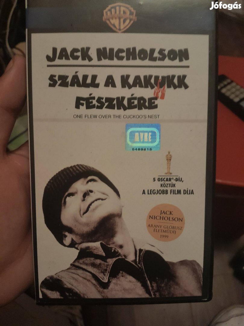 Száll a kakukk fészkére gyári VHS Film