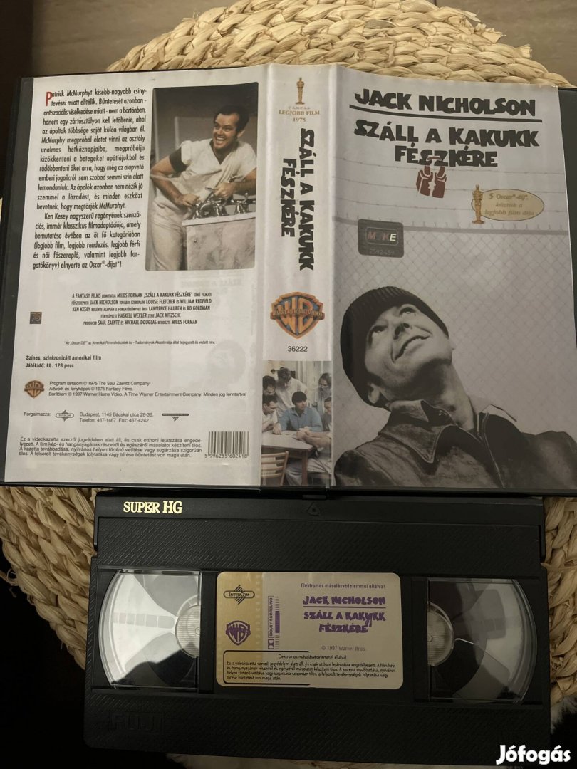 Száll a kakukk fészkére vhs m