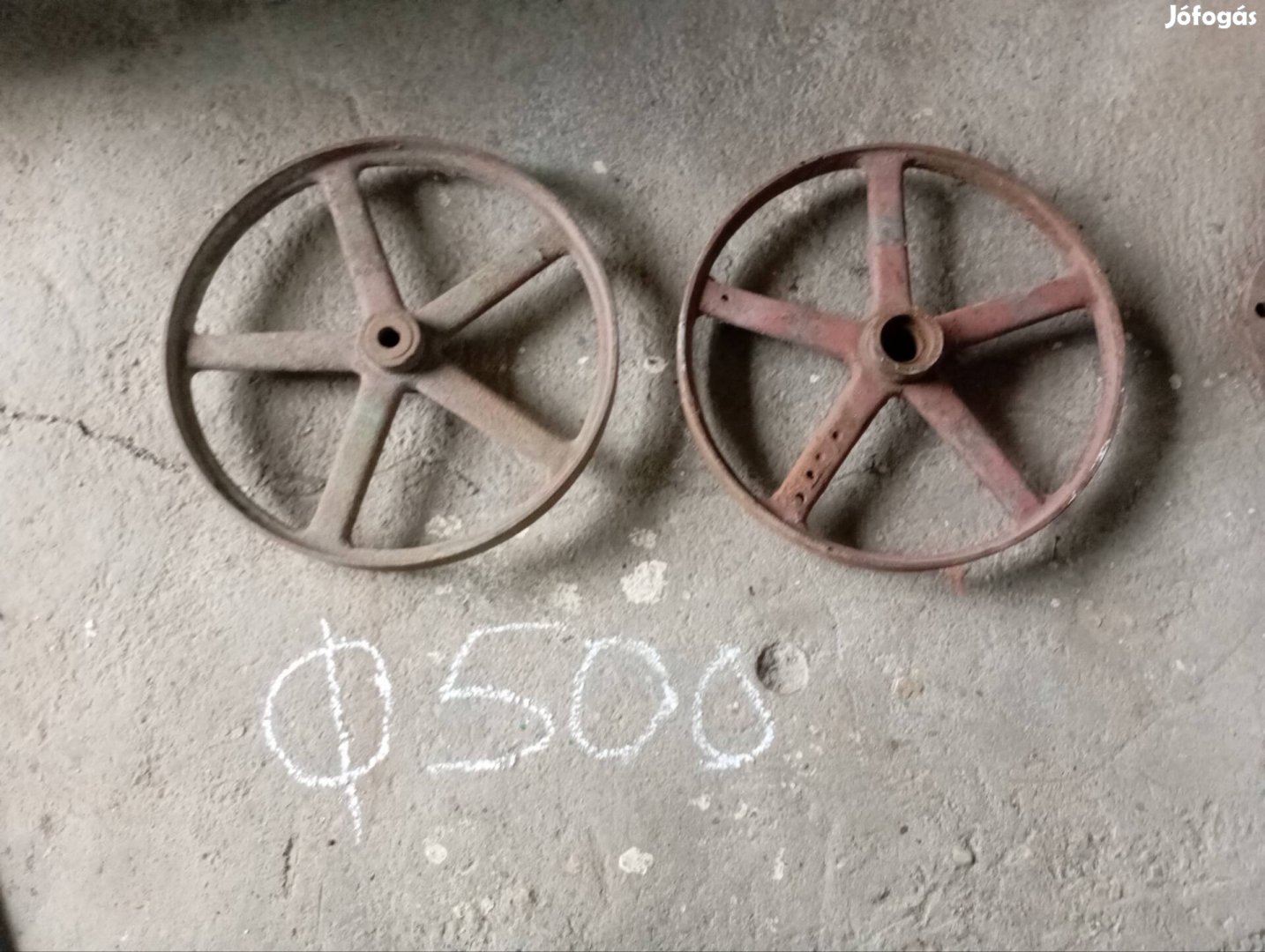 Szallag fűrész kerekek alumínium és öntvény