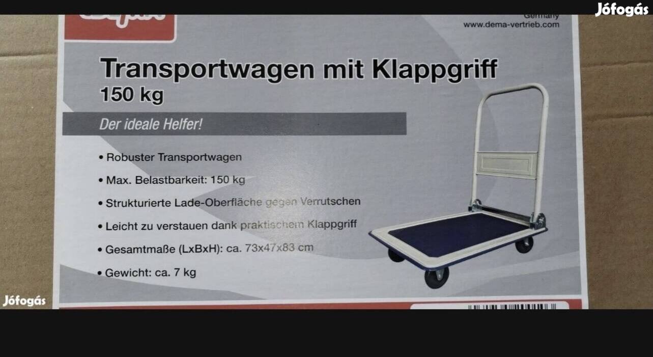 Szállítókocsi Dema (Güde)
