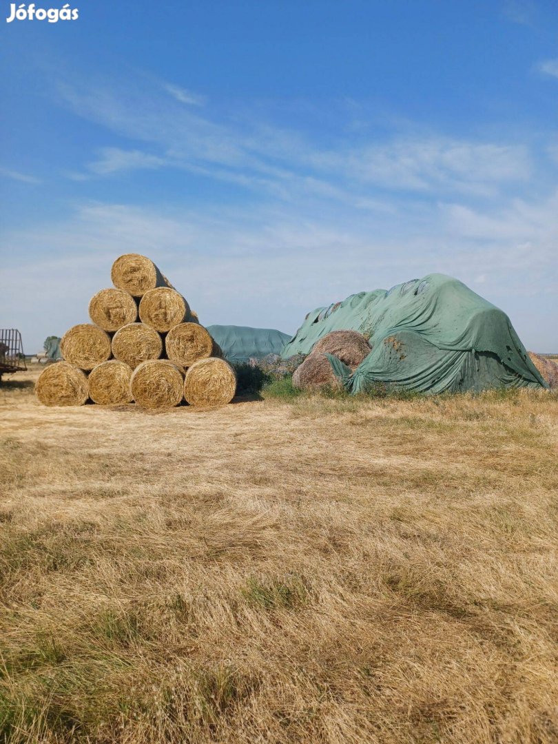 Szalma körbála eladó