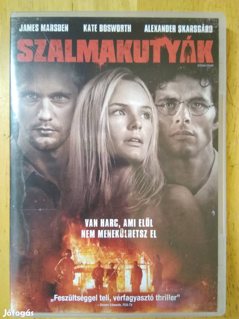 Szalmakutyák dvd James Marsden 