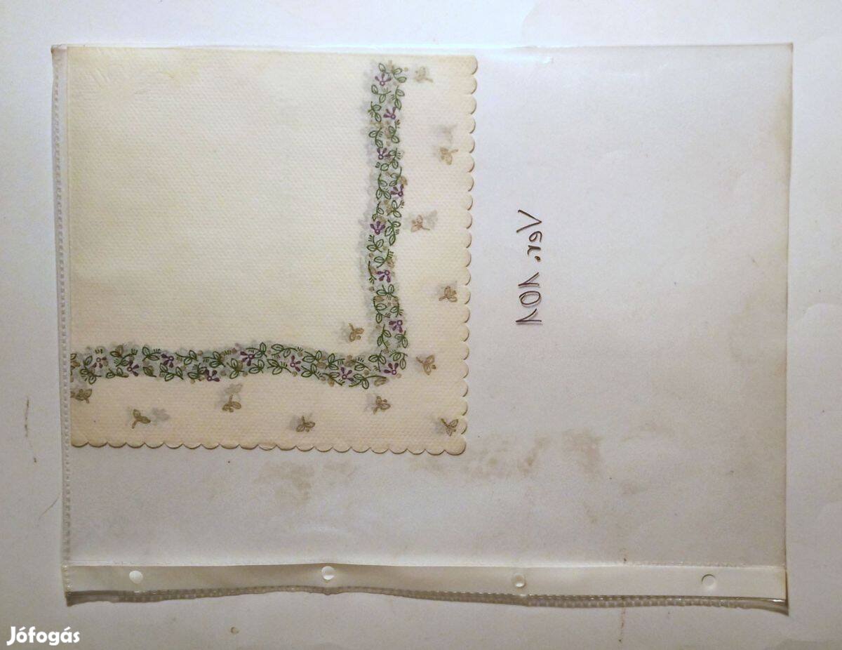 Szalvéta Ver.101 papír retró