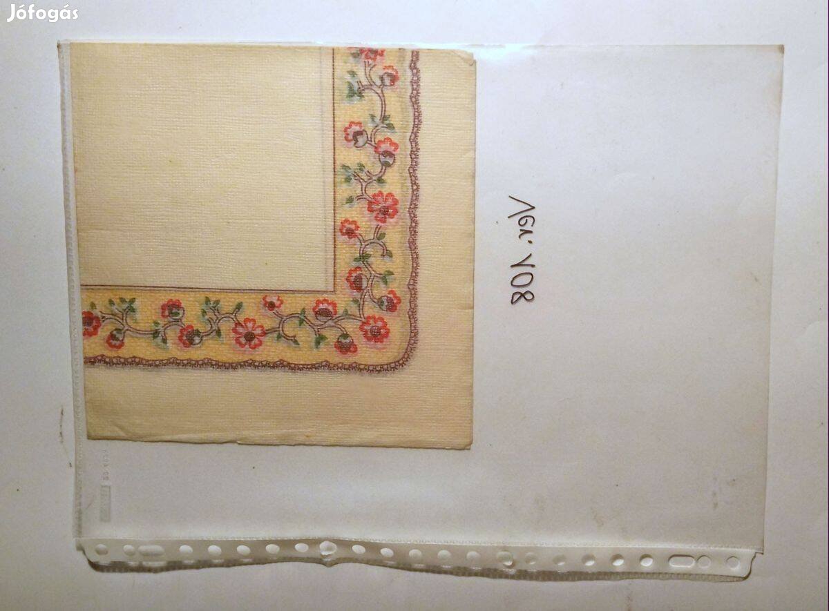 Szalvéta Ver.108 papír retró