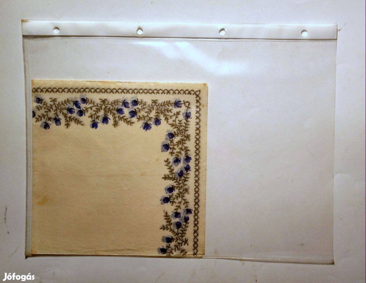 Szalvéta Ver.10 papír retró