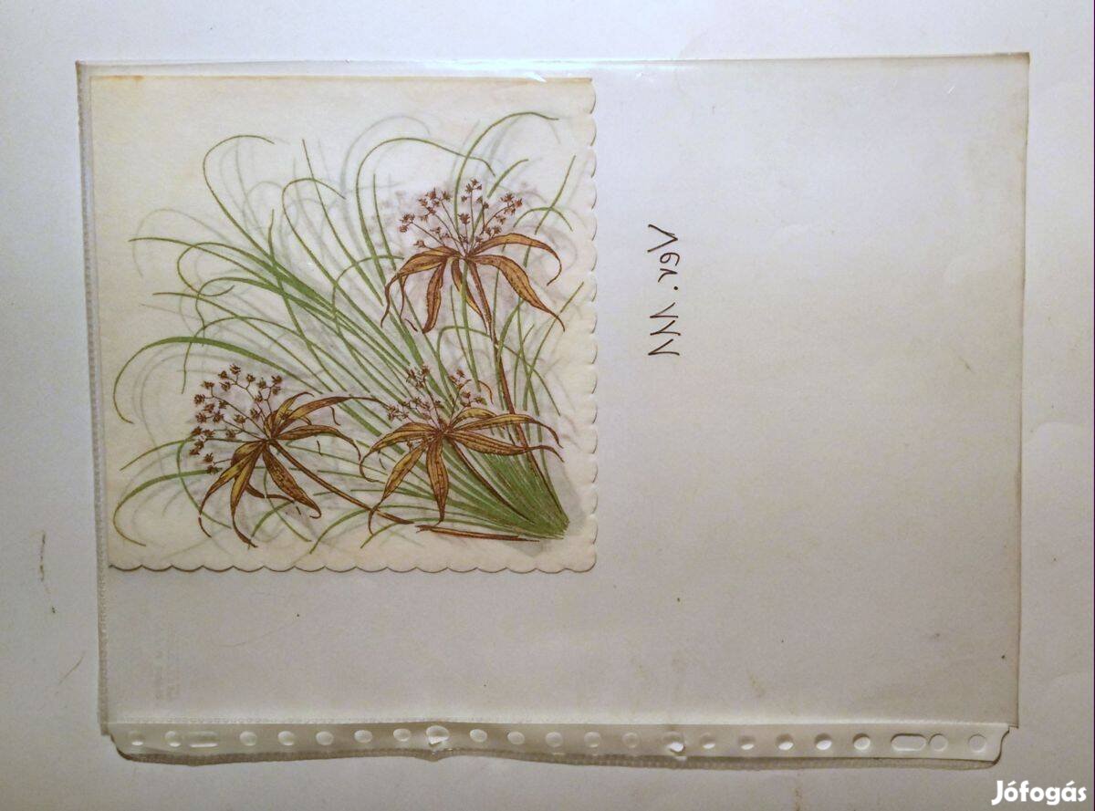 Szalvéta Ver.111 papír retró