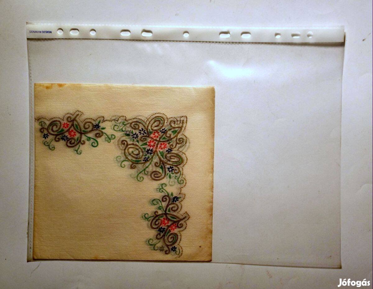 Szalvéta Ver.11 papír retró