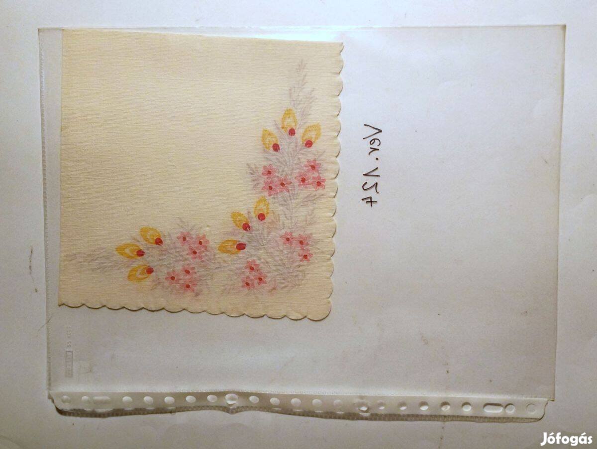 Szalvéta Ver.124 papír retró